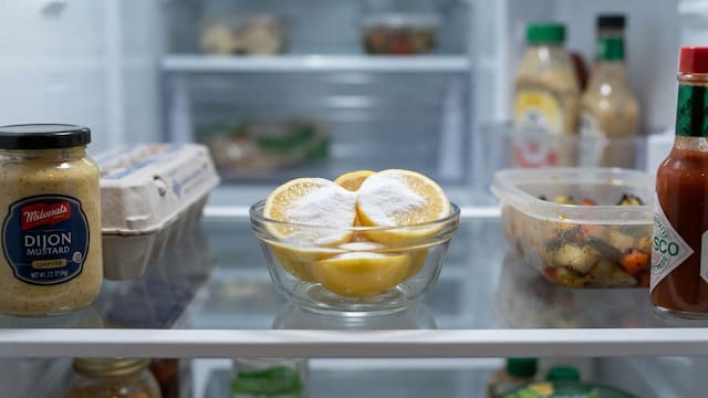 Colocar rodajas de limón con bicarbonato de sodio en la heladera: para qué sirve y por qué recomiendan hacerlo