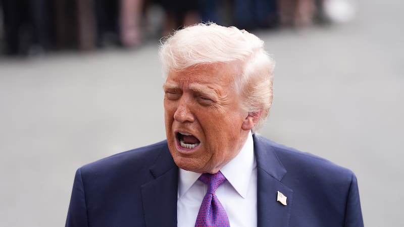 AME2954. WASHINGTON (ESTADOS UNIDOS), 11/03/2026.- El presidente de Estados Unidos, Donald Trump, habla este miércoles en Washington (Estados Unidos). Trump acusó a España de no "cooperar en lo absoluto" en la guerra de Irán, criticó la "mala" actitud del Gobierno español y reiteró sus amenazas de cortar el comercio con el país. EFE/ Octavio Guzmán