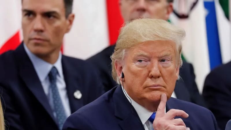 Trump asegura que la economía de España marcha “mal” y se lamentó: “Es triste de ver”. Foto: EFE