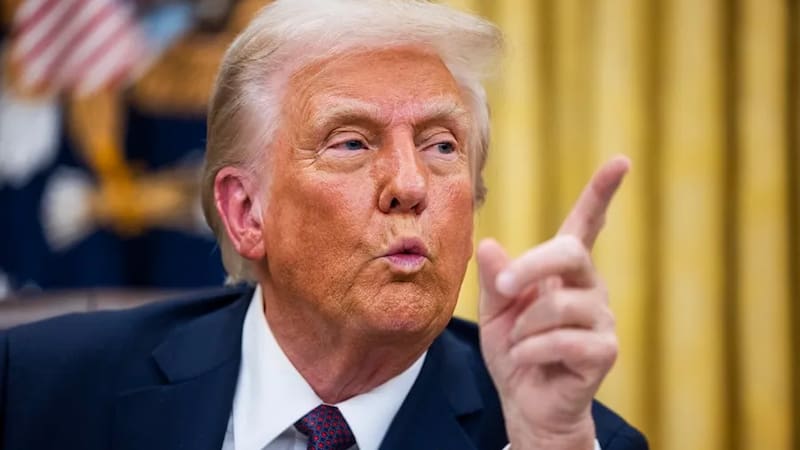 Donald Trump le da un ultimátum a la mandamás de la Unión Europea: “Sus aranceles se dispararían de inmediato”. Fuente: EFE