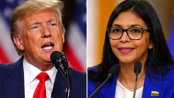 Trump y una amenaza contundente a Delcy Rodríguez: “Si no hace lo correcto, pagará un precio muy alto”