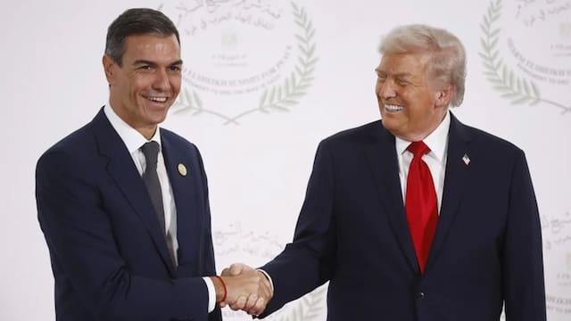 Trump da un giro inesperado y afirma que España “se redimió por completo” tras acceder a una solicitud de pago a la OTAN