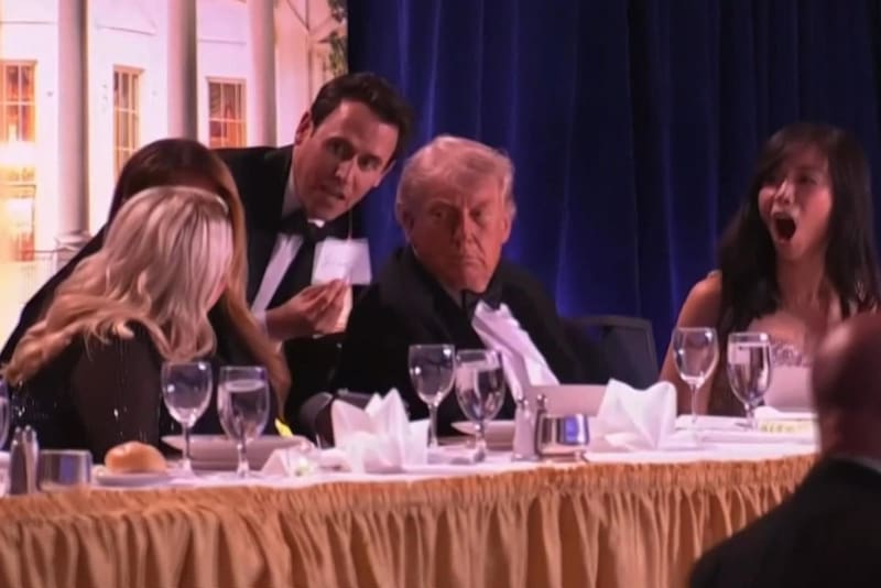 Trump dice que el tirador fue "abatido" por Servicio Secreto tras disparar a un agente.