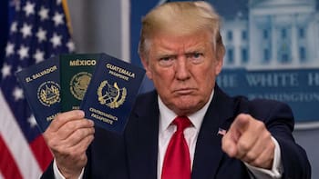 Oficial | Estados Unidos bloqueará la entrada y salida de todos los mexicanos, salvadoreños y guatemaltecos, aunque tengan visa si omitieron este trámite del pasaporte