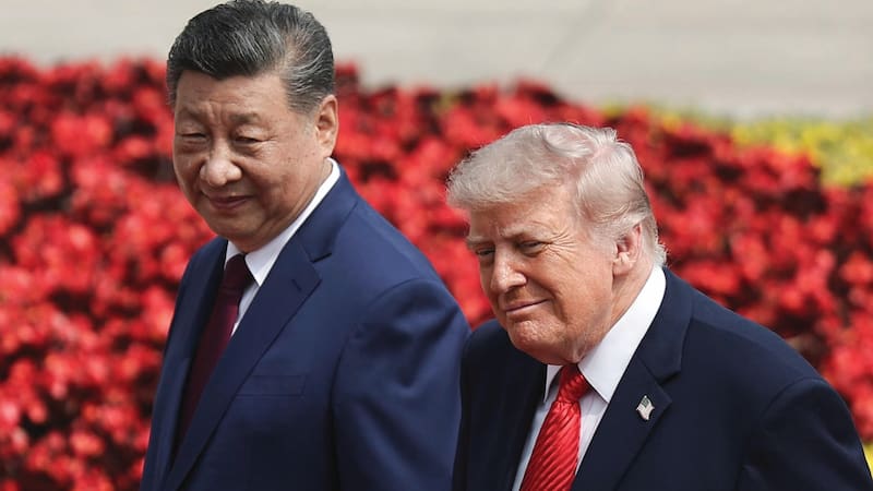 US President Donald Trump visits China