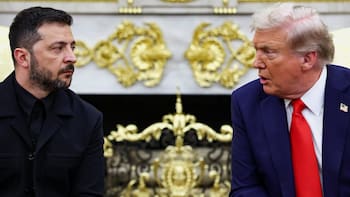 Trump le dio un ultimátum a Zelenski para aceptar su plan de paz o le retira toda ayuda militar