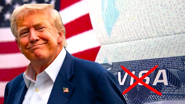 Sin excepción | Estados Unidos revocará al instante la visa americana de todas las personas que muestran así su pasaporte