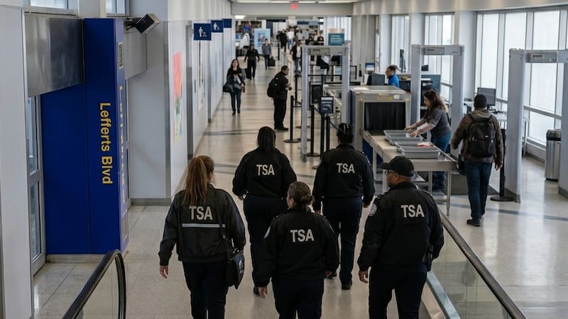 According to the TSA, certain items are not allowed in carry-on luggage for safety reasons. Image: AI.