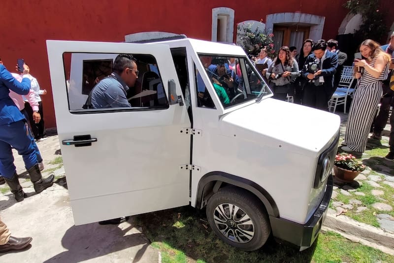 El TT01 es el primer vehículo eléctrico ensamblado completamente en Tlaxcala.