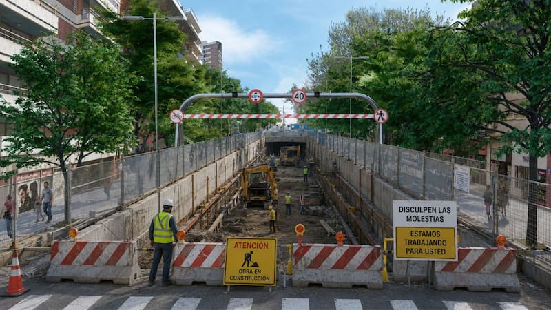 Después de años de expectativa, avanza el emblemático túnel que conectará con Provincia sin tránsito en horas pico.