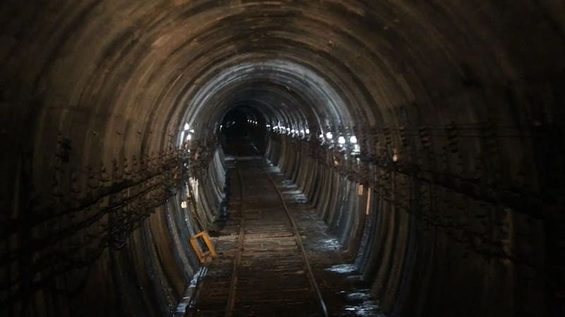 El túnel secreto une Once con la Casa Rosada.