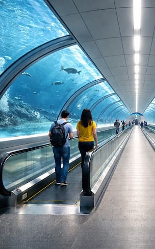 Así es el túnel peatonal que abrirá en el canal más concurrido del mundo: está 65 metros bajo el nivel del mar, se extiende por 5 kilómetros y costará 2 millones de dólares