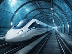 Construyen la obra del milenio: el túnel submarino más largo del mundo para trenes a velocidades extremas