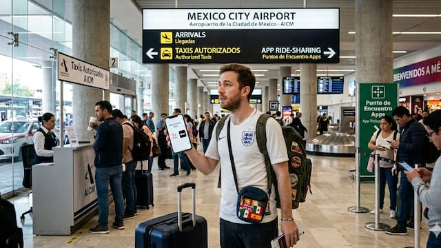 Alerta aeropuertos | Uber, DiDi e inDrive urgen acuerdo en destinos sede de México a 40 días del Mundial 2026