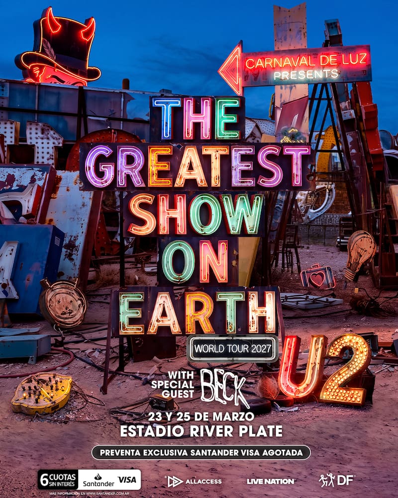 U2 en Argentina, The Greatest Show on Earth