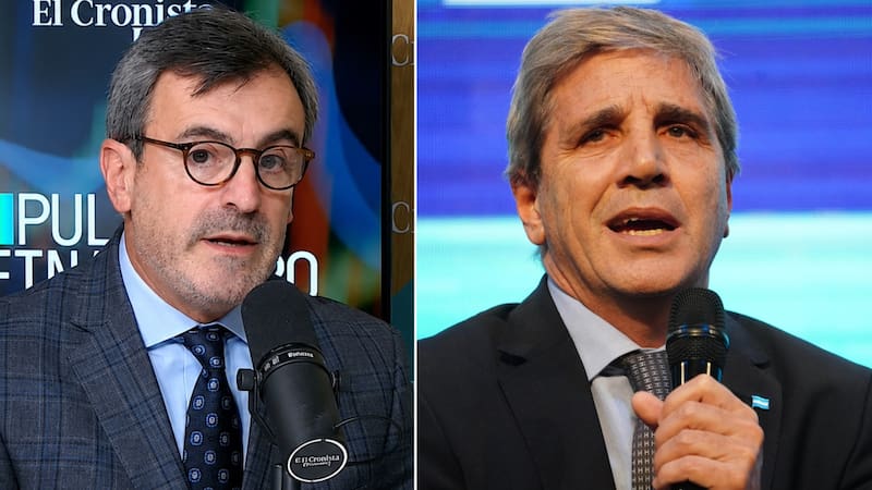 El titular de la UIA cruzó a Caputo. Foto: El Cronista / NA.
