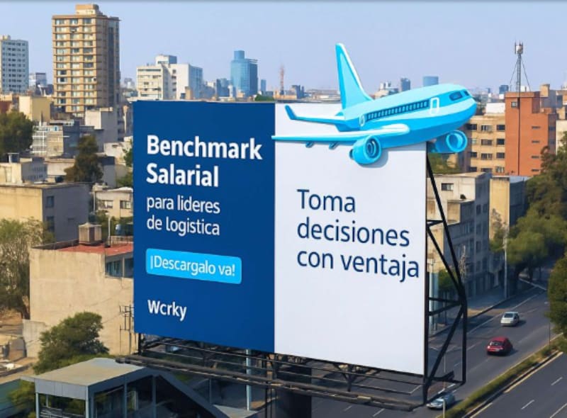 Un anuncio espectacular de Worky en la Ciudad de México en 2025 | Foto: LinkedIn