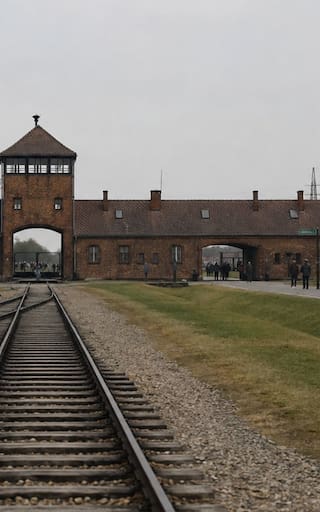 Un colombiano expulsado de Polonia por realizar un saludo nazi en Auschwitz: no podrá viajar a Europa por 5 años