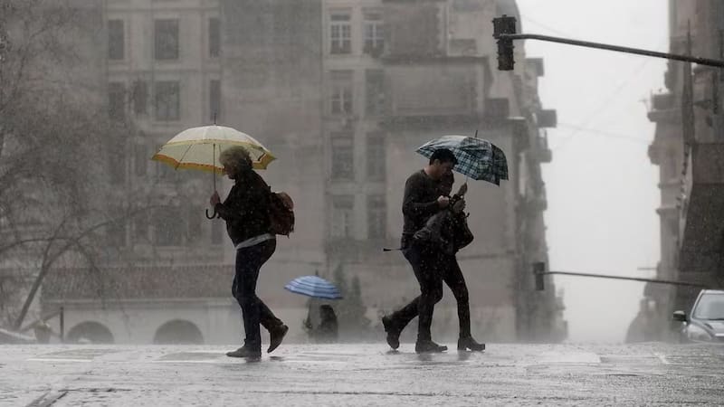 Las precipitaciones se darán durante el viernes y el sábado.