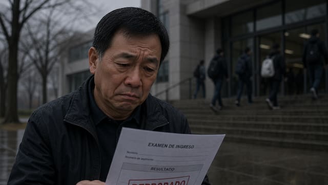 Un empresario de 59 años reprobó 29 veces el examen de ingreso a la universidad y vuelve a intentarlo: esta es la promesa que hizo antes de la prueba