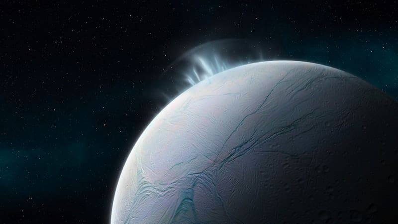 Un equipo internacional de científicos logró recrear en laboratorio las condiciones extremas de la luna Encélado (Fuente: Archivo).