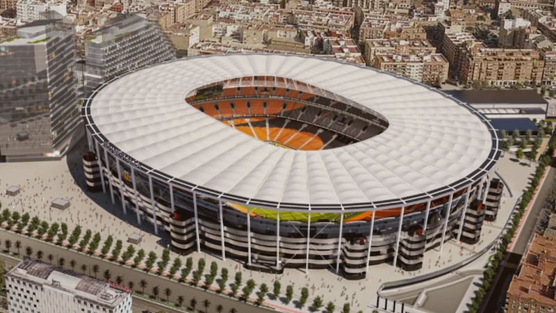 Un histórico equipo remodelará su estadio con una inversión millonaria y “será de los mejores del Mundial 2030”: cuál es
Fuente: Nou Mestalla