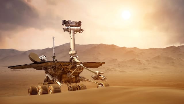 Un robot de la NASA en Marte encontró las ruinas que se asemejan a distintas ciudades antiguas