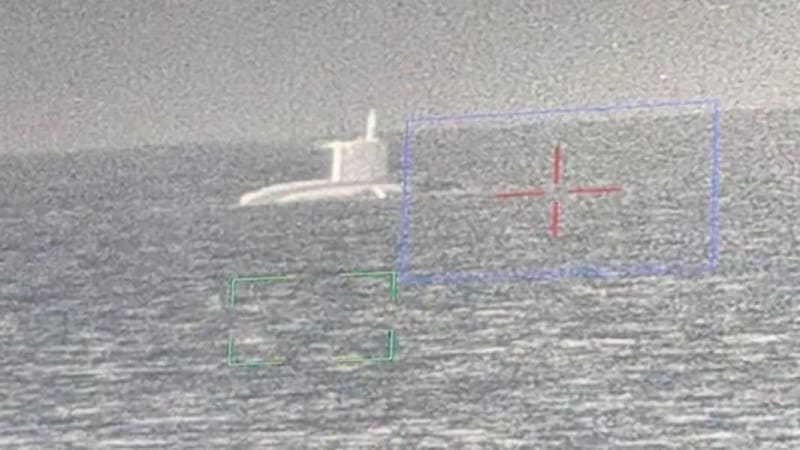 Un submarino ruso activa la alarma de la Armada y de la UE al ser visto en aguas mediterráneas. Foto: Estado Mayor de Defensa