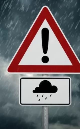 Se acerca una fuerte tormenta con lluvias intensas en todo el país: más de diez departamentos estarán en alerta este sábado