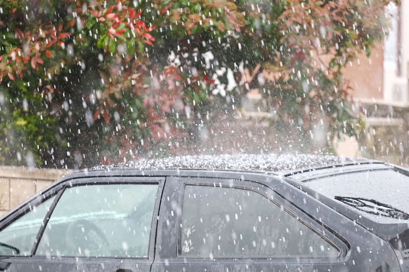 Se viene la lluvia de granizo del siglo: 76 horas seguidas de tormentas y vientos de 70 km/h. Fuente: Shutterstock.