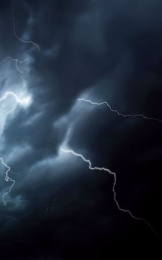 Una tormenta avanza hacia el país: más de diez departamentos estarán bajo lluvias intensas y fuertes descargas eléctricas