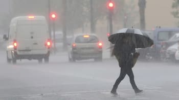 Una fuerte tormenta se aproxima: estas son las zonas afectadas por las intensas lluvias