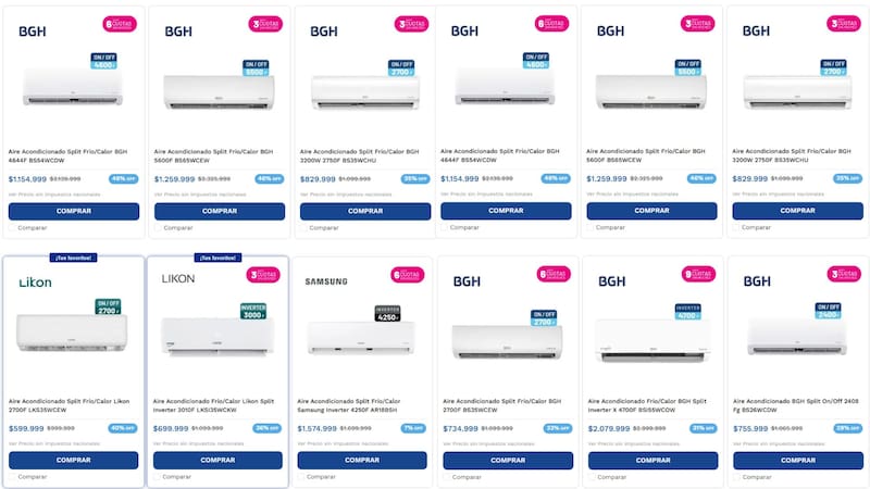 Una reconocida tienda liquida aires acondicionados con hasta 50% de descuento: cómo aprovechar la promoción. Foto: BGH
