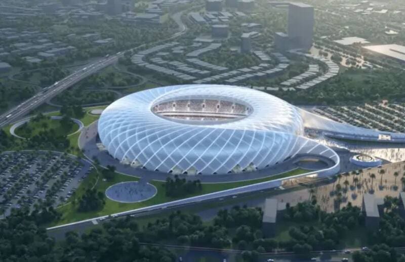 El nuevo estadio de El Salvador que promete ser uno de los más modernos de América Latina: tendrá capacidad para 50.000 personas