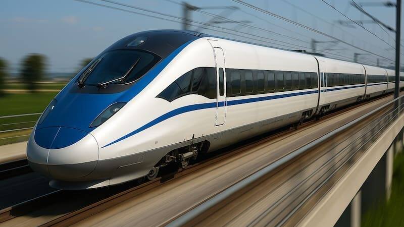 Lanzan el tren de alta velocidad más rápido de Sudamérica con tecnología china y será el orgullo de la región (foto: archivo).