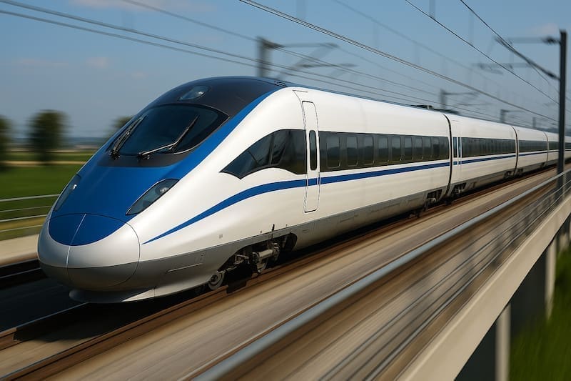 Lanzan el tren de alta velocidad más rápido de Sudamérica con tecnología china y será el orgullo de la región (foto: archivo).