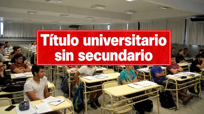 Cómo inscribirse a la universidad sin secundario completo.