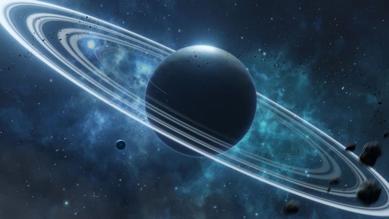 Urano es el planeta más frío del sistema solar. (Fuente: Freepik).