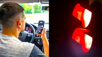 Es oficial | Multarán a todos los conductores que usen el teléfono en semáforos o carreteras incluso si está en modo manos libres