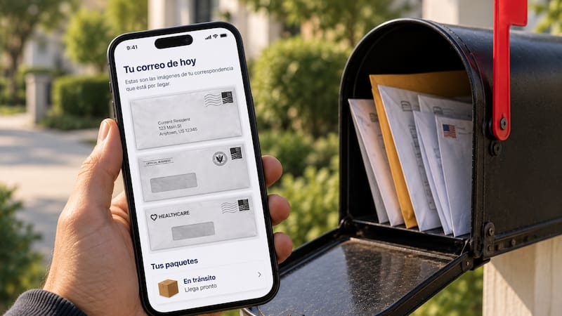 El Servicio Postal de Estados Unidos ofrece una herramienta gratuita que permite consultar imágenes de determinadas cartas antes de recibirlas.