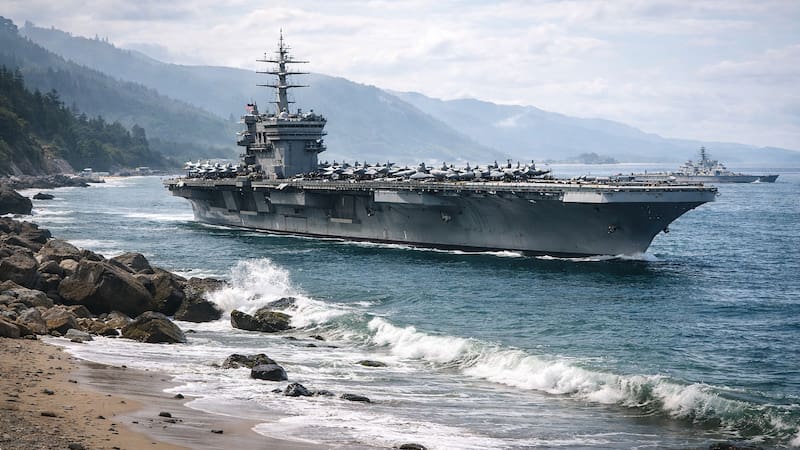 Estados Unidos enviará su portaaviones nuclear más importante a una última operación en Sudamérica: tras medio siglo de servicio se despedirá en estas costas.