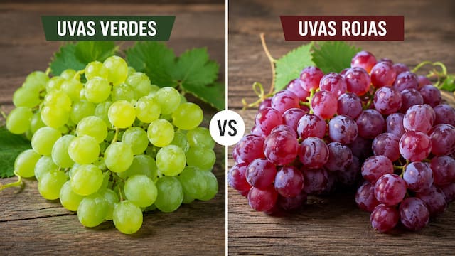 Uvas verdes o uvas rojas: cuál conviene comprar y cuál es mejor para la salud