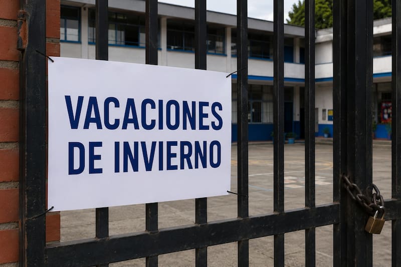 Seis provincias comenzarán las vacaciones de invierno una semana antes que el resto del país.