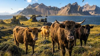 En 1871, un granjero dejó cinco vacas en una isla alejada. 130 años después, los científicos examinaron su ADN y el resultado fue impactante