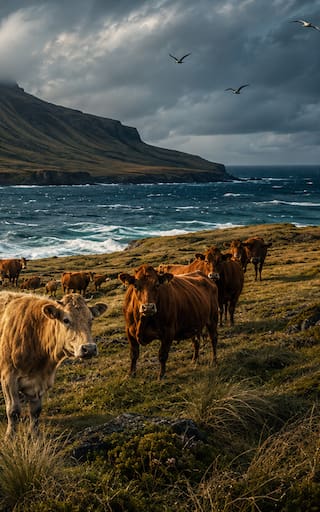 En 1871, un granjero dejó cinco vacas en una isla remota. 130 años después, los científicos analizaron su ADN y quedaron sorprendidos