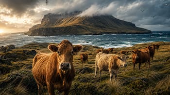 En 1871, un granjero dejó cinco vacas en una isla remota. 130 años después, los científicos analizaron su ADN y quedaron sorprendidos