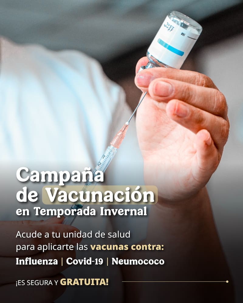 Vacunas gratis del ISSSTE.