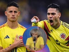 Valderrama rompió el silencio y eligió al mejor futbolista colombiano de la historia: ¿James Rodriguez, Falcao o él?