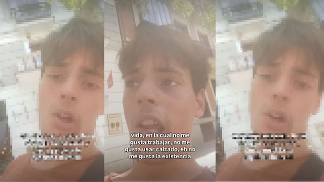 Valentín, argentino que vive en las calles de Madrid: “Rechazo el trabajo, pero no rechazo los frutos de ese trabajo”