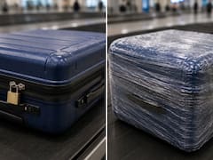 Cerrar la valija con candado o envolverla en papel film: cuál es la forma correcta y por qué recomiendan hacerlo de una sola manera